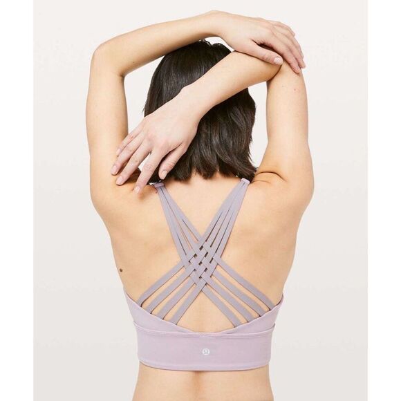 lululemon athletica Other - Lululemon Free To Be Moved Bra Powdered Mauve/Dark Chrome Size 6